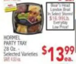 Ingles Markets Hormel party tray offer
