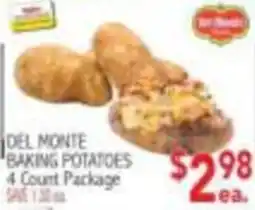 Ingles Markets Del Monte baking potatoes offer