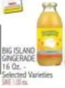 Ingles Markets Big Island Gingerade offer