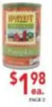 Ingles Markets Harvest Pumpkin offer