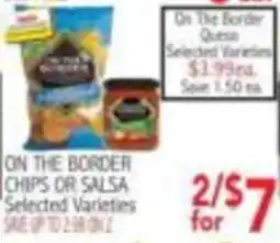 Ingles Markets On the Border chips or salsa offer