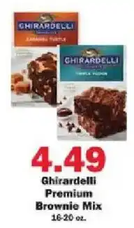 Schnucks Ghirardelli Premium Brownie Mix offer