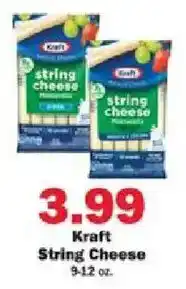 Schnucks Kraft string cheese offer