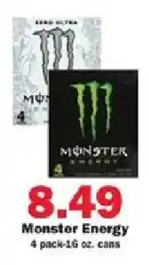 Schnucks Monster Energy offer