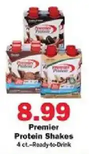 Schnucks Premier Protein Shakes offer