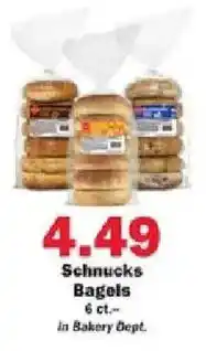 Schnucks Schnucks Bagels offer