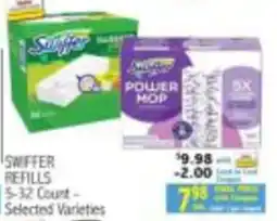 Ingles Markets Swiffer refills offer
