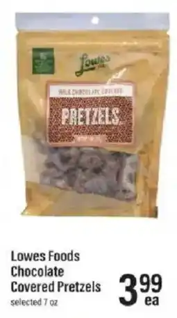 Lowes Foods Lowes Foods Chocolate Covered Pretzels offer
