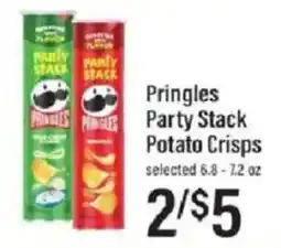 Lowes Foods Pringles Party Stack Potato Crisps offer