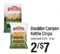 Lowes Foods Boulder Canyon kettle chips offer