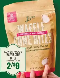 Lowes Foods Lowes foods waffle cone bites offer