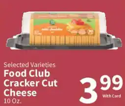Food City Food Club Cracker Cut Cheese offer