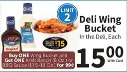 Food City Kraft Deli Wing Bucket offer