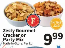 Food City Zesty Gourmet Cracker or Party Mix offer