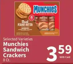 Food City Munchies Sandwich Crackers offer