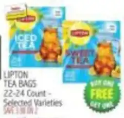 Ingles Markets Lipton tea bags offer