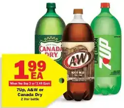 Schnucks 7up, A&W or Canada Dry offer