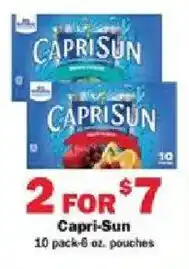 Schnucks Capri-Sun offer