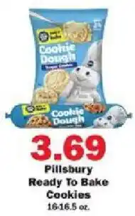 Schnucks Pillsbury Ready To Bake Cookies offer