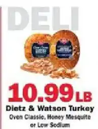 Schnucks Dietz & Watson Turkey offer