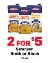 Schnucks Swanson Broth or Stock offer
