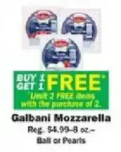 Schnucks Galbani Mozzarella offer