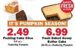 Schnucks Pudding Cake Slice offer