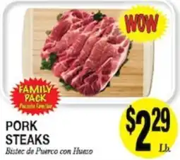 Arlan's Market Pork Steaks offer