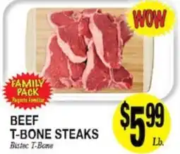 Arlan's Market Beef T-Bone Steaks offer