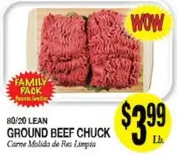 Arlan's Market Family Pack Ground Beef Chuck offer