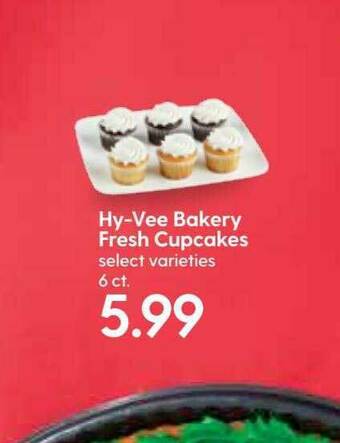 Hy-Vee Hy-Vee Bakery Fresh Cupcakes offer