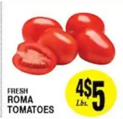 Arlan's Market Fresh Roma Tomatoes offer