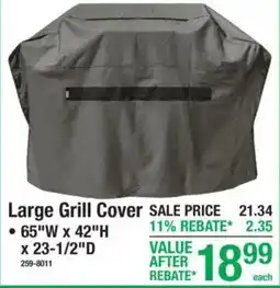 Menards Large Grill Cover offer