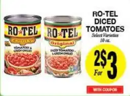Arlan's Market Ro-tel diced tomatoes offer