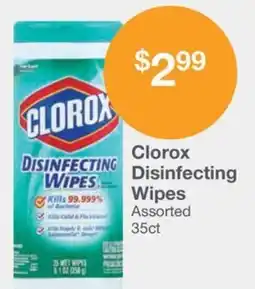 Kinney Drugs Clorox disinfecting wipes offer