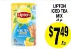 Arlan's Market Lipton iced tea mix offer