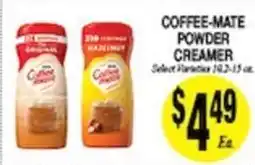 Arlan's Market Coffee-mate powder creamer offer