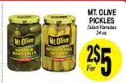 Arlan's Market Mt Olive pickles offer