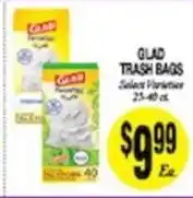 Arlan's Market Glad trash bags offer