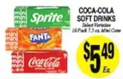 Arlan's Market Coca-Cola soft drinks offer