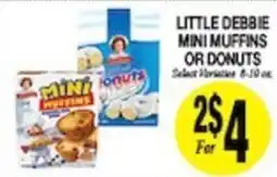Arlan's Market Little Debbie mini muffins or donuts offer