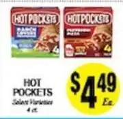 Arlan's Market Hot pockets select varieties offer