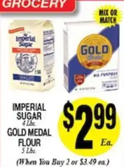 Arlan's Market Imperial Sugar, Gold Medal Flour offer