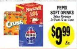 Arlan's Market Pepsi soft drinks offer
