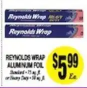 Arlan's Market Reynolds Wrap aluminum foil offer