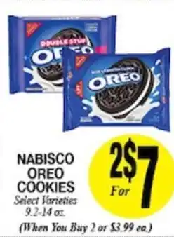 Arlan's Market Nabisco Oreo Cookies offer