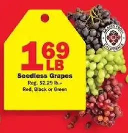 Schnucks Seedless Grapes offer