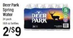 Lowes Foods Deer Park spring water offer