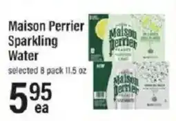 Lowes Foods Maison Perrier Sparkling Water offer
