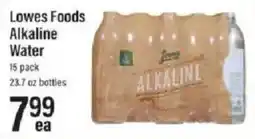 Lowes Foods Lowes Foods Alkaline Water offer